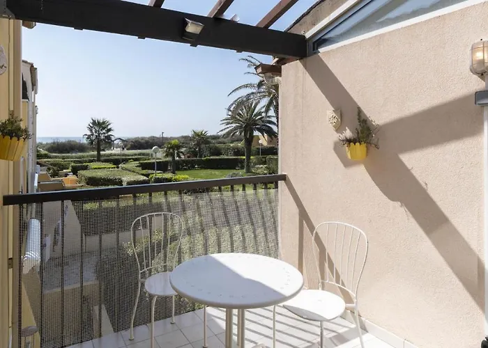 Appartamento Aquaplage- 126- Vue Jardin- 4 Pers *