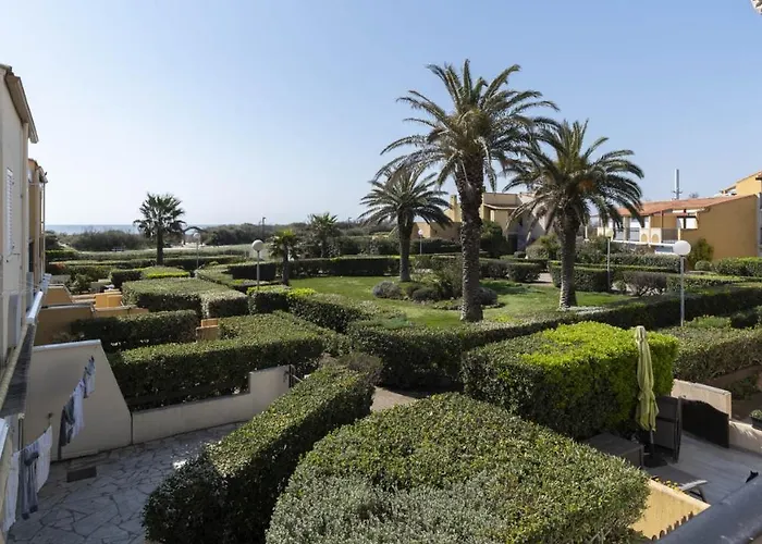 Aquaplage- 126- Vue Jardin- 4 Pers *